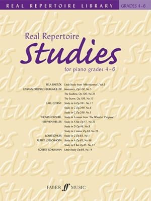 Image du vendeur pour Real Repertoire Studies for Piano: Grades 4-6 (Faber Edition: Trinity Repertoire Library) [Soft Cover ] mis en vente par booksXpress