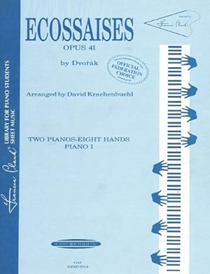 Bild des Verkufers fr Ecossaises, Opus 41: Sheet by Dvor, Anton, Kraehenbuehl, David [Paperback ] zum Verkauf von booksXpress