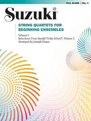 Imagen del vendedor de String Quartets for Beginning Ensembles, Vol 3 [Soft Cover ] a la venta por booksXpress