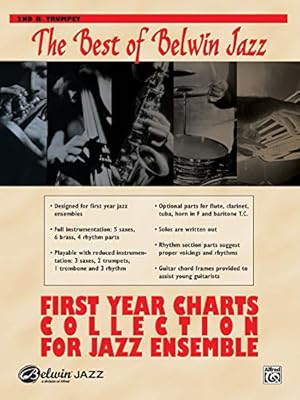 Imagen del vendedor de First Year Charts Collection for Jazz Ensemble: 2nd B-flat Trumpet [Soft Cover ] a la venta por booksXpress