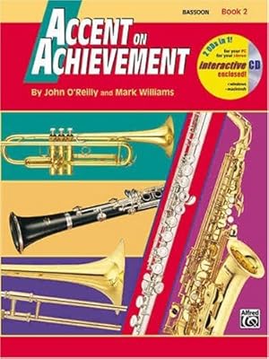 Immagine del venditore per Accent on Achievement, Bk 2: Bassoon, Book & CD [Soft Cover ] venduto da booksXpress