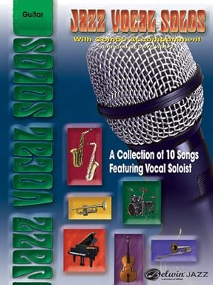 Imagen del vendedor de Jazz Vocal Solos with Combo Accompaniment: Guitar [Soft Cover ] a la venta por booksXpress