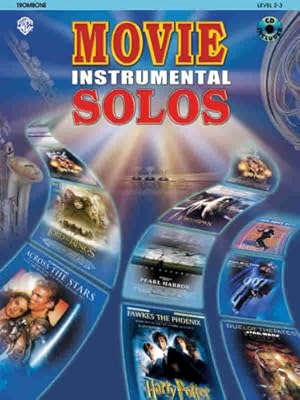 Imagen del vendedor de Movie Instrumental Solos: Trombone, Book and CD (Level 2-3) [Paperback ] a la venta por booksXpress