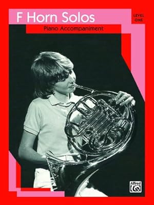 Imagen del vendedor de French Horn Solos: Level I Piano Acc. [Soft Cover ] a la venta por booksXpress