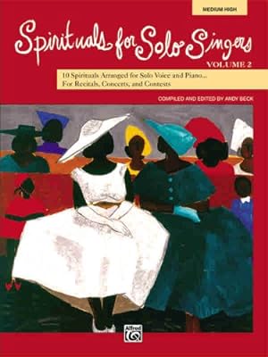 Seller image for Spirituals for Solo Singers (10 Spirituals for Solo Voice and Piano for Recitals, Concerts, and Contests) [Audio Book (CD) ] for sale by booksXpress