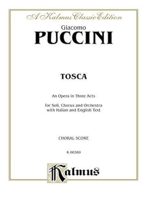 Imagen del vendedor de Tosca: Choral Score (Kalmus Edition) (Italian Edition) [Soft Cover ] a la venta por booksXpress