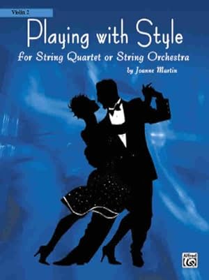 Immagine del venditore per Playing With Style for String Quartet or String Orchestra for 2nd Violin [Soft Cover ] venduto da booksXpress