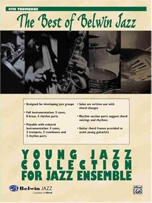 Imagen del vendedor de Young Jazz Collection for Jazz Ensemble: 4th Trombone [Soft Cover ] a la venta por booksXpress