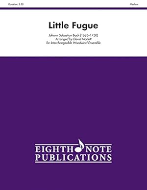 Seller image for Little Fugue: Score & Parts (Eighth Note Publications) [Soft Cover ] for sale by booksXpress