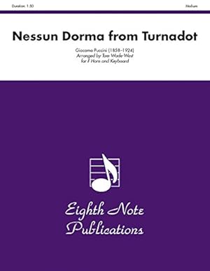 Seller image for Nessun Dorma (from Turnadot): Part(s) (Eighth Note Publications) [Paperback ] for sale by booksXpress