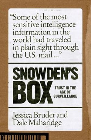 Bild des Verkufers fr Snowden's Box by Bruder, Jessica, Maharidge, Dale [Hardcover ] zum Verkauf von booksXpress