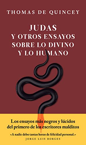 Seller image for Judas y otros ensayos sobre lo divino y lo humano (Spanish Edition) by de Quincey, Thomas [Paperback ] for sale by booksXpress