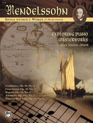 Seller image for Exploring Piano Masterworks: Songs without Words (5 Selections [Soft Cover ] for sale by booksXpress