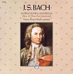 Seller image for Bach -- Inventions & Sinfonias (2 & 3 Part Inventions) by Bach, Johann Sebastian, Lloyd-Watts, Valery [Audio CD ] for sale by booksXpress