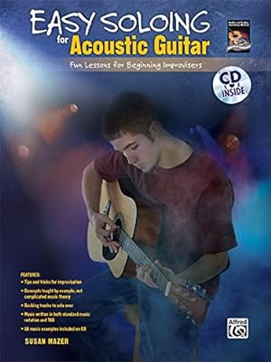 Imagen del vendedor de Easy Soloing for Acoustic Guitar: Fun Lessons for Beginning Improvisers, Book & CD (National Guitar Workshop) [Soft Cover ] a la venta por booksXpress