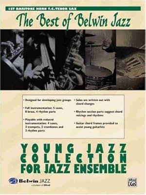 Bild des Verkufers fr Young Jazz Collection for Jazz Ensemble: 1st Baritone T.C. [Soft Cover ] zum Verkauf von booksXpress