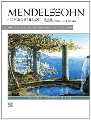 Immagine del venditore per Mendelssohn -- Allegro brillant (Alfred Masterwork Edition) [Paperback ] venduto da booksXpress