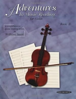 Imagen del vendedor de Adventures in Music Reading for Violin, Bk 2 (Comprehensive Music Reading Series, 2) by Starr, William [Paperback ] a la venta por booksXpress