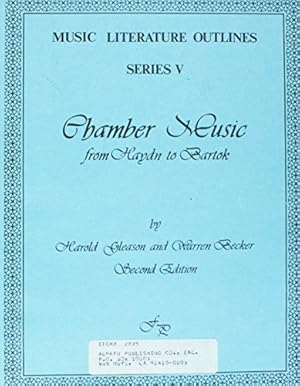 Image du vendeur pour Music Literature Outline 5: Outline 5, Chamber Music Haydn to Bart ³k [Soft Cover ] mis en vente par booksXpress
