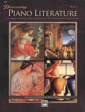 Seller image for Discovering Piano Literature, Bk 3 (Alfred Masterwork Editions) [Paperback ] for sale by booksXpress