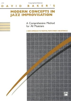 Immagine del venditore per Modern Concepts in Jazz Improvisation by David Baker [Paperback ] venduto da booksXpress