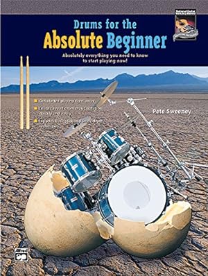 Immagine del venditore per Drums for the Absolute Beginner (Book & DVD) [Soft Cover ] venduto da booksXpress