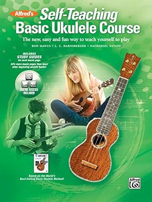 Imagen del vendedor de Alfred's Self-Teaching Basic Ukulele Method: The New, Easy, and Fun Way to Teach Yourself to Play, Book, CD & DVD [Soft Cover ] a la venta por booksXpress