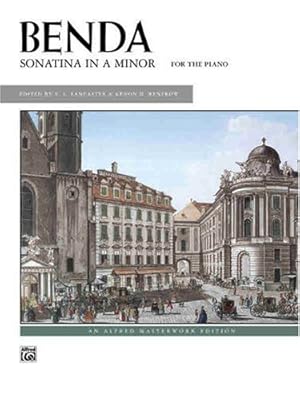 Bild des Verkufers fr Sonatina in A minor: Sheet (Alfred Masterwork Edition) [Paperback ] zum Verkauf von booksXpress