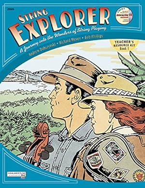 Imagen del vendedor de String Explorer, Bk 1: Teacher's Resource Kit, Book & Interactive CD by Dabczynski, Andrew H., Meyer, Richard, Phillips, Bob [Paperback ] a la venta por booksXpress