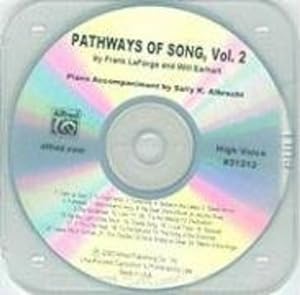 Imagen del vendedor de Pathways of Song, Vol 2: High Voice (Pathways of Song Series) [Audio Book (CD) ] a la venta por booksXpress