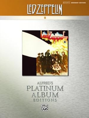 Bild des Verkufers fr Led Zeppelin -- II Platinum Drums: Drum Transcriptions (Alfred's Platinum Album Editions) by Led Zeppelin [Paperback ] zum Verkauf von booksXpress
