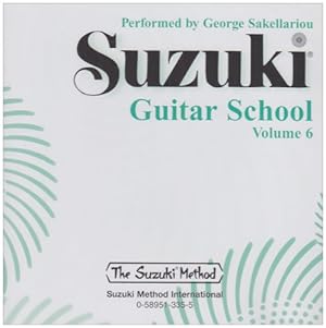 Imagen del vendedor de Suzuki Guitar School, Vol 6 [Audio Book (CD) ] a la venta por booksXpress