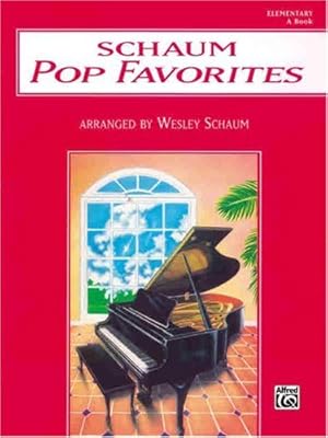 Seller image for Schaum Pop Favorites: A -- The Red Book by Schaum, Wesley [Paperback ] for sale by booksXpress