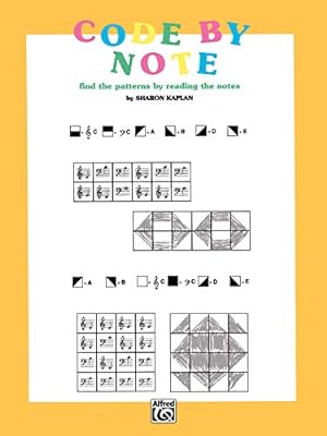 Imagen del vendedor de Code by Note, Bk 1: Find the Patterns by Reading the Notes, Coloring Book (Color by Note) by Kaplan, Sharon [Paperback ] a la venta por booksXpress
