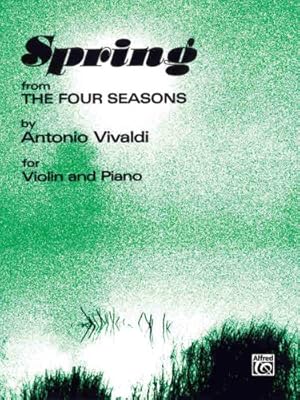 Bild des Verkufers fr The Four Seasons: Spring (Belwin Edition) [Paperback ] zum Verkauf von booksXpress