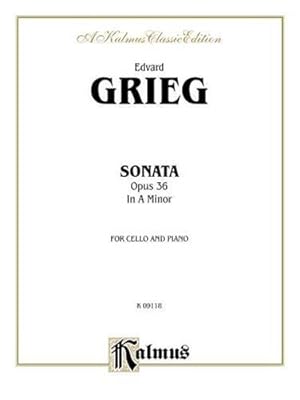 Seller image for Cello Sonata in a Minor, Op. 36 (Kalmus Edition) [Paperback ] for sale by booksXpress