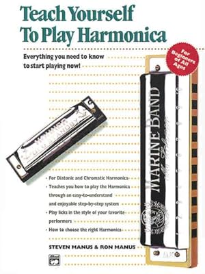 Immagine del venditore per Alfred's Teach Yourself to Play Harmonica with CD by Manus, Steven, Manus, Ron [Paperback ] venduto da booksXpress