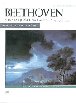 Imagen del vendedor de Moonlight Sonata, Op. 27, No. 2 (First Movement) (Alfred Masterwork Edition) [Paperback ] a la venta por booksXpress