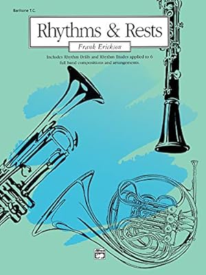 Image du vendeur pour Rhythms & Rests: Baritone T.C. Paperback mis en vente par booksXpress
