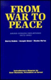 Immagine del venditore per From War to Peace: Arab-Israeli Relations 1973-1993 [Hardcover ] venduto da booksXpress