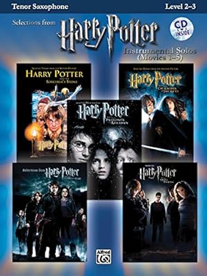 Bild des Verkufers fr Harry Potter Instrumental Solos (Movies 1-5): Tenor Sax, Book & CD (Pop Instrumental Solos Series) [Soft Cover ] zum Verkauf von booksXpress
