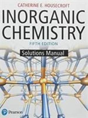 Bild des Verkufers fr Inorganic Chemistry Solutions Manual by Catherine E Housecroft (author) [Paperback ] zum Verkauf von booksXpress