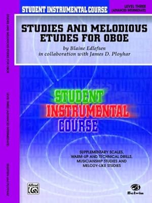 Seller image for Student Instrumental Course Studies and Melodious Etudes for Oboe: Level III [Soft Cover ] for sale by booksXpress