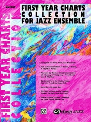 Imagen del vendedor de First Year Charts Collection for Jazz Ensemble: Guitar [Soft Cover ] a la venta por booksXpress