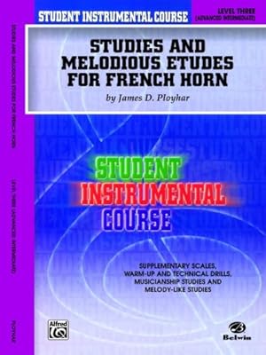 Imagen del vendedor de Student Instrumental Course Studies and Melodious Etudes for French Horn: Level III [Soft Cover ] a la venta por booksXpress