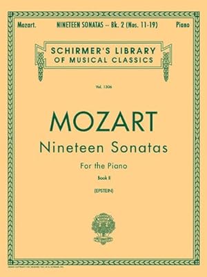 Seller image for Nineteen (19) Sonatas For The Piano Book 2 English Spanish Text (Schirmer's Library of Musical Classics) [Paperback ] for sale by booksXpress