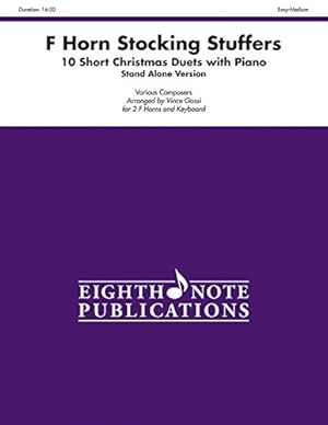 Seller image for Stocking Stuffers (stand alone version): 10 Short Christmas Duets with Piano, Part(s) (Eighth Note Publications) [Soft Cover ] for sale by booksXpress