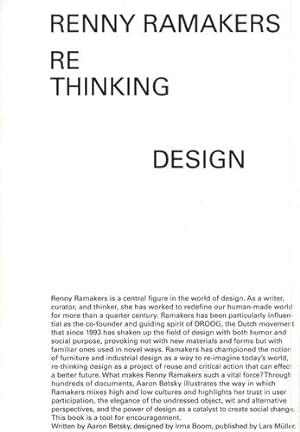 Seller image for Renny Ramakers: Rethinking DesignÃ¢Â Â Curator of Change [Soft Cover ] for sale by booksXpress