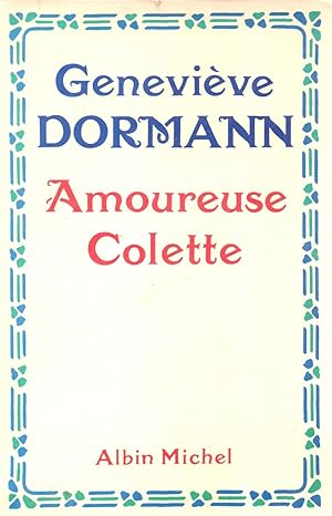 Bild des Verkufers fr Amoureuse Colette zum Verkauf von JP Livres
