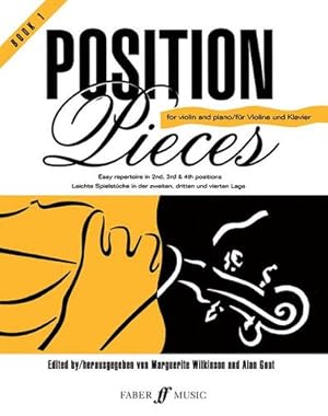 Seller image for Position pieces Book 1: For violin and piano : easy repertoire in 2nd, 3rd and 4th positions (English and German Edition) by Marguerite Wilkinson [Sheet music ] for sale by booksXpress